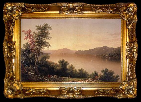 framed  Casilear John William View on Lake George, ta009-2